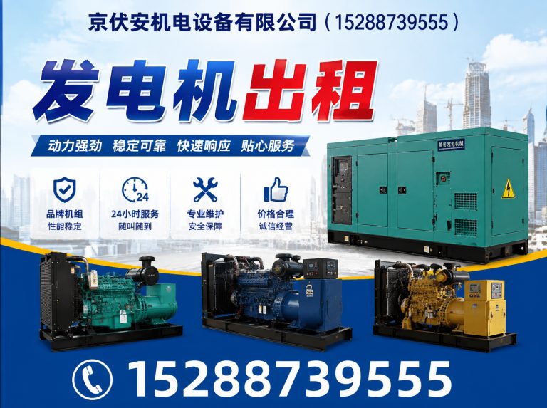 巴中静音发电车租赁展示图