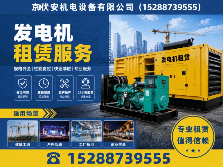 巴中发电车出租展示图